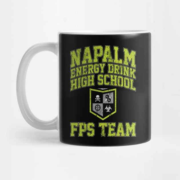 Napalm Energy Drink High School FPS Team by huckblade